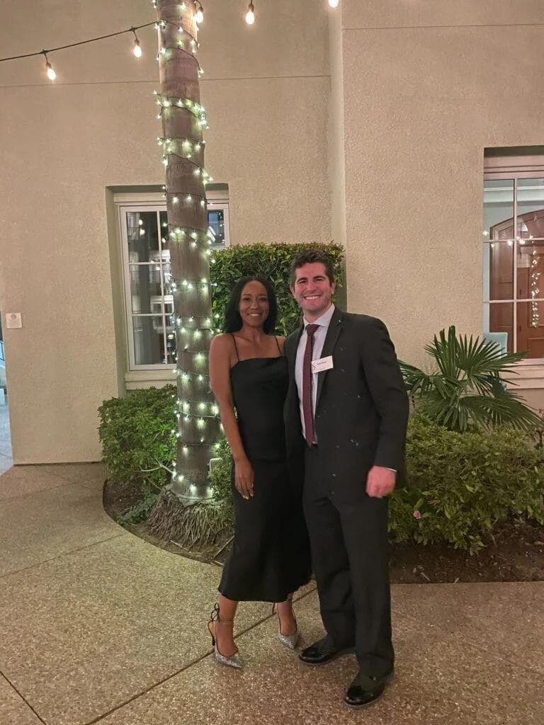 Rockpoint team members at the event.